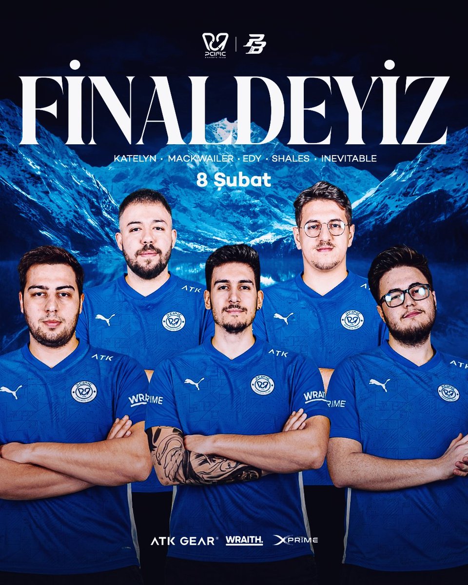 Grand Finals Secured! 🔥

8 Şubat'ta PBST 2025 Sezon 2 Büyük Finalleri'nde görüşmek üzere! 🐐

Eline sağlık bizim tayfa! 🌊

#PCIFICATION