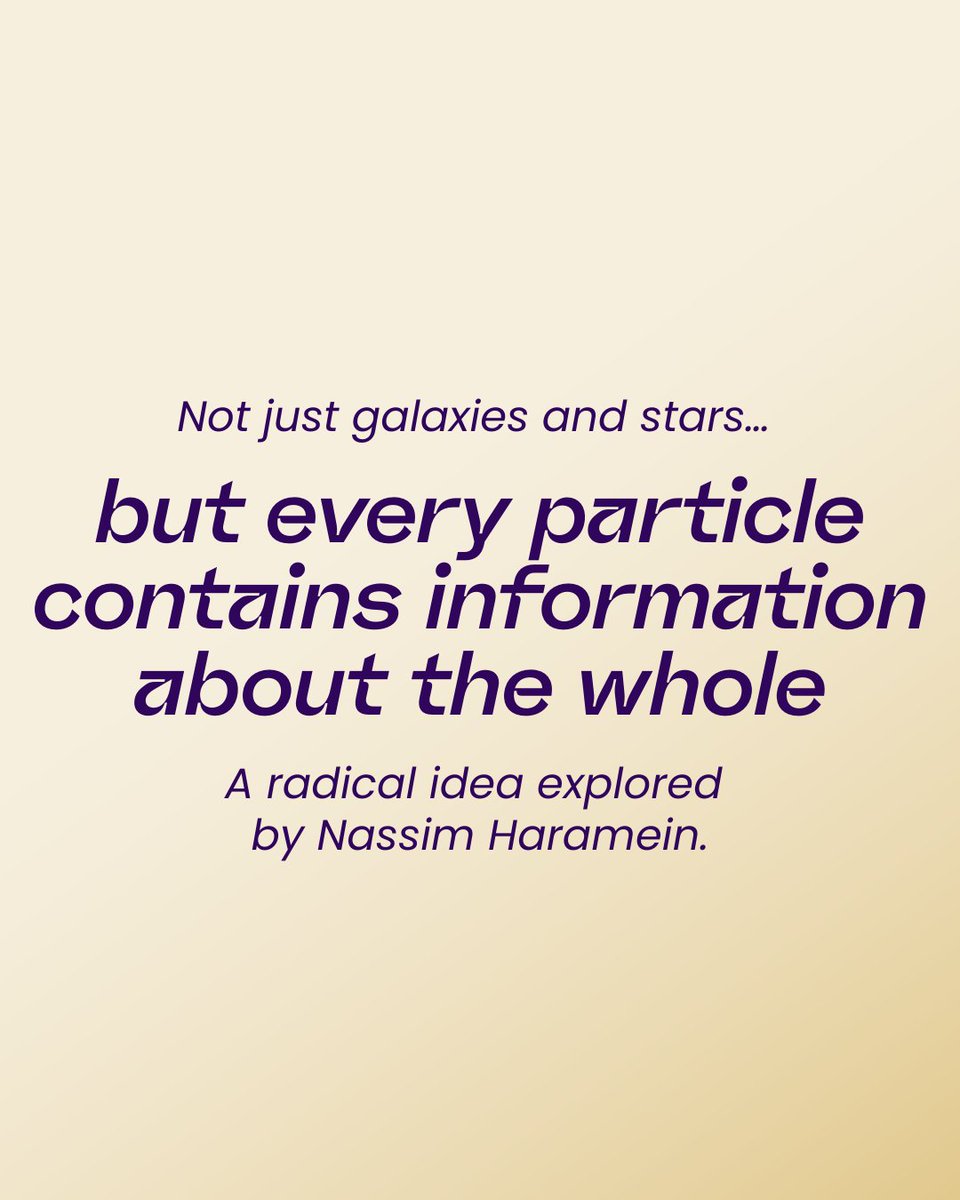 Nassim Haramein tweet media