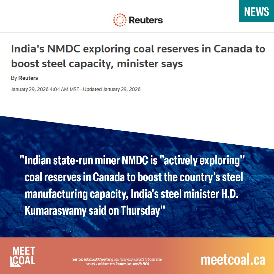There is a very real business  case to further develop Canada's steelmaking coal sector.

Let's seize the opportunity.