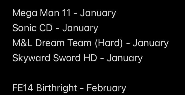 hbpencil2004's tweet photo. @Marionete04 Here’s all I’ve done this year, majority of the month was spent on FE14 and Dream Team. Also started on a few others like ~80% of Hundred Line done, and some decent progress on a P5R and P5S replay. https://t.co/XzXh7njXVk