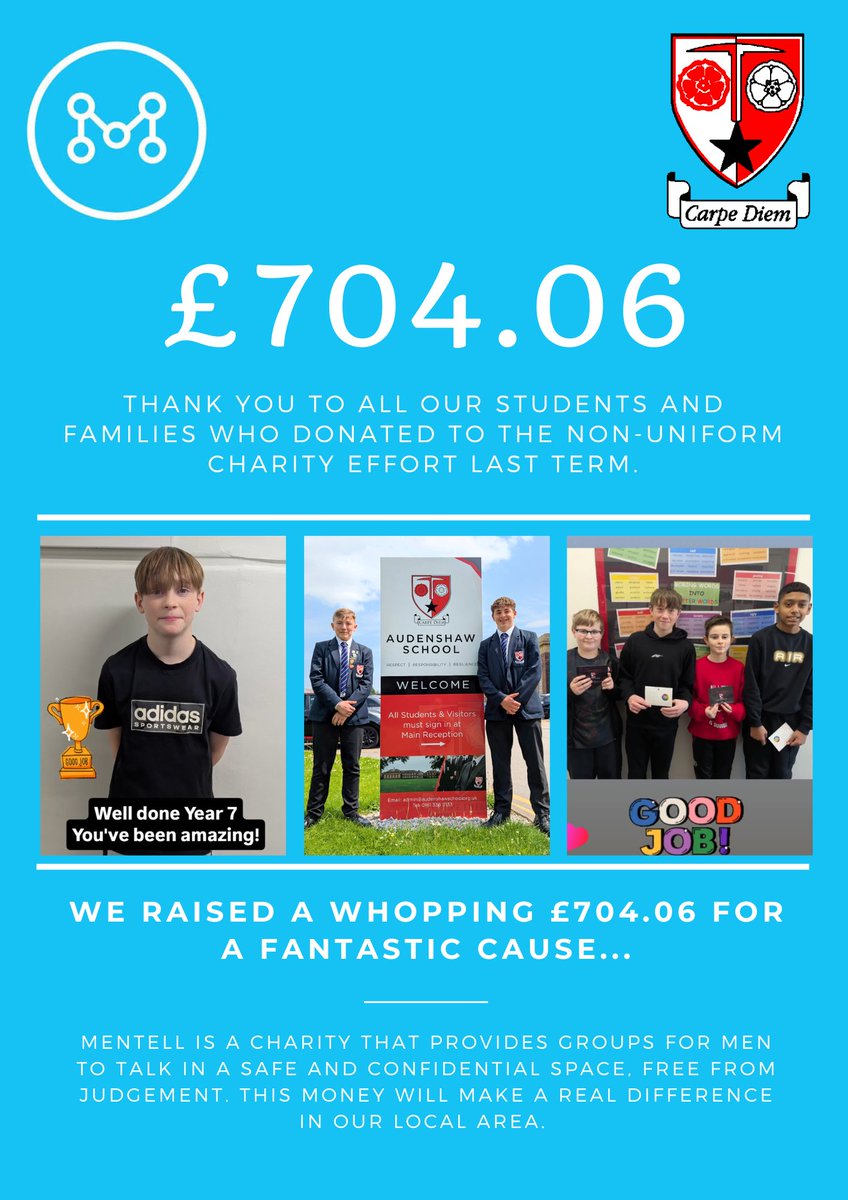 Audenshaw School tweet media