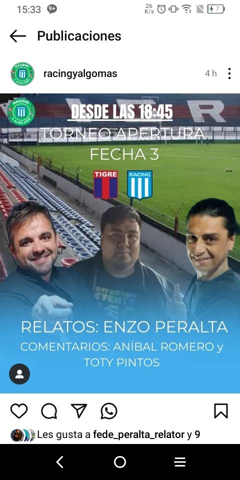 AnibalRom's tweet photo. Hoy lunes desde Victoria 🎤🎧⚽🏟️👇▶️📻 x https://t.co/mRuq9WcjYW y Racing y algo más en YouTube https://t.co/PwodGqpbCC