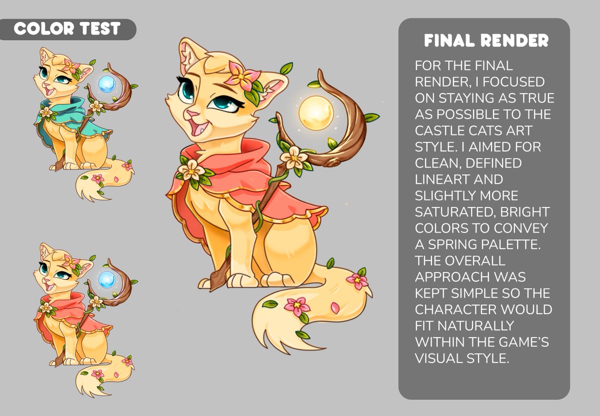 Pud_b3ar's tweet photo. I worked on these characters as part of an art test inspired by Castle Cats / Dungeon Dogs. It was a challenging and very rewarding process, especially for learning how to adapt to an existing art style while keeping character personality. https://t.co/dK4IKmZXdN