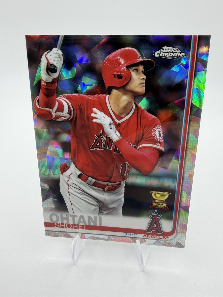 Huge shoutout to <a href="/Mike__McKenna/">The Trout Farm</a> 👏

2019 Topps Chrome Sapphire Shohei Ohtani landed safely and fast—packaged perfectly and exactly as described.

Cards like this don’t just show up… they’re earned.
Appreciate the smooth deal 🤝

🔥🔥🔥

<a href="/CardPurchaser/">Card Purchaser</a> <a href="/davisdugout/">Davis’ Dugout</a> <a href="/Topps/">Topps</a>