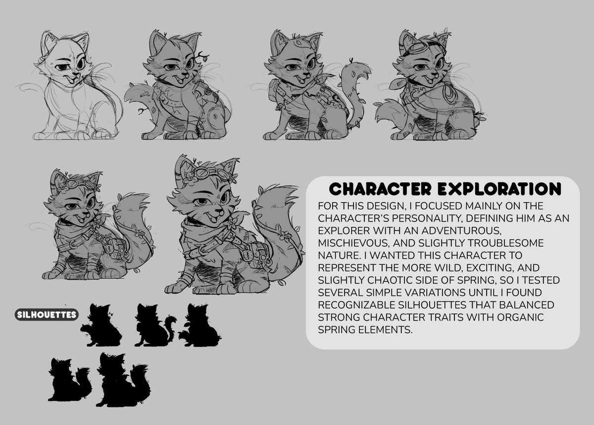 Pud_b3ar's tweet photo. I worked on these characters as part of an art test inspired by Castle Cats / Dungeon Dogs. It was a challenging and very rewarding process, especially for learning how to adapt to an existing art style while keeping character personality. https://t.co/dK4IKmZXdN