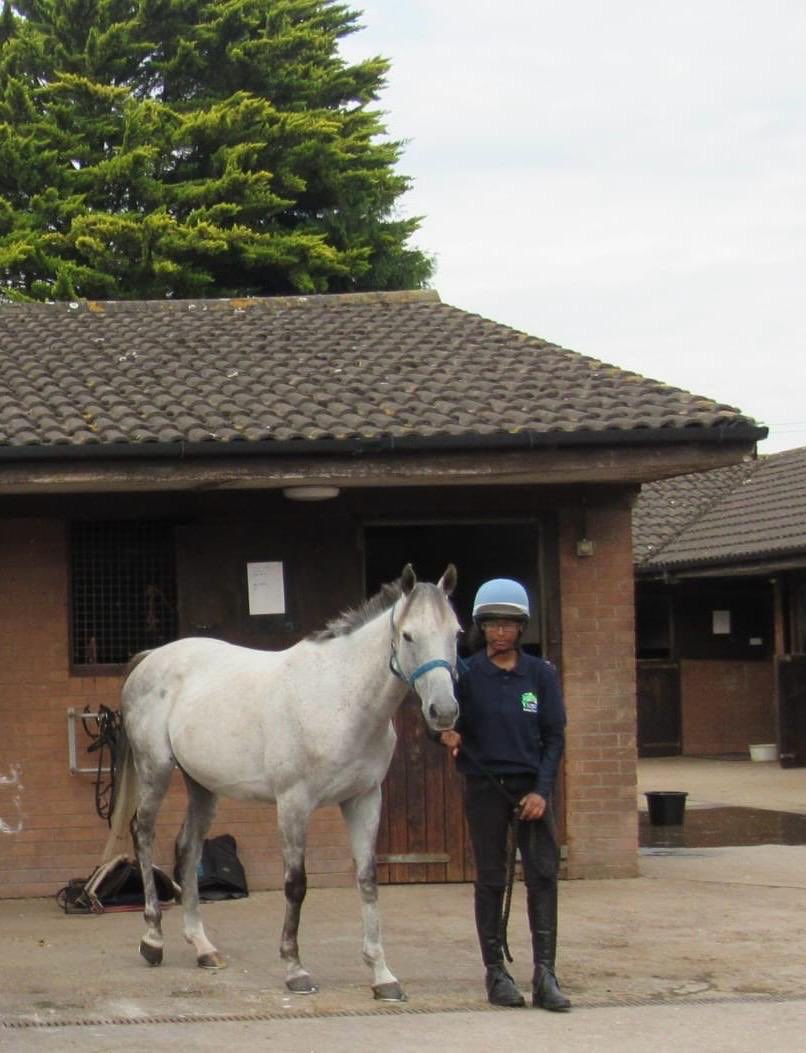 We were absolutely delighted to see Aamilah ride her first winner today. Whilst based in Gloucestershire Aamilah came up regularly to ride out and her victory is a huge credit to the work of the Gloucester city farm under the dedicated guidance of Imran Atcha