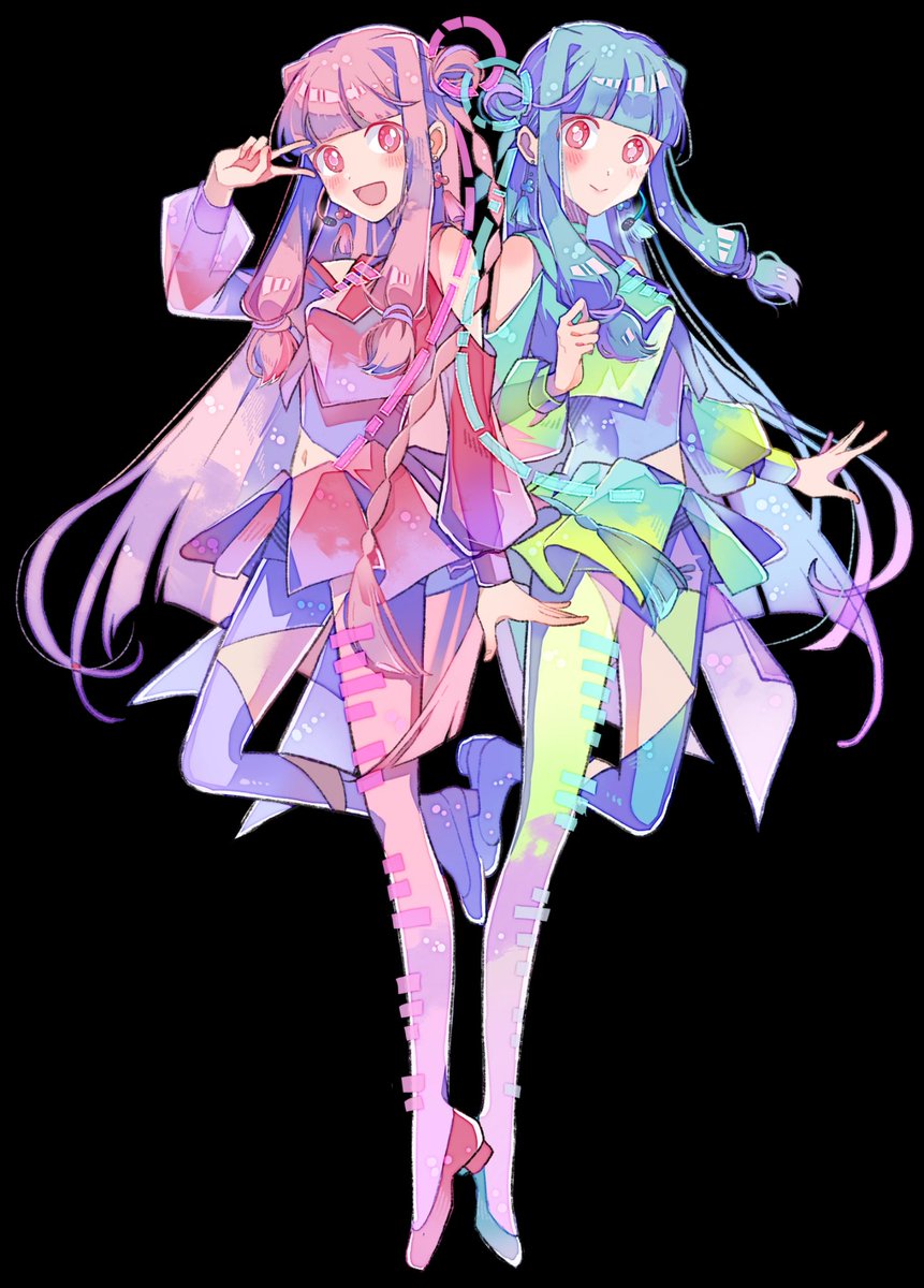 Vector_RD's tweet photo. @utaumirai42 They became Kotonoha's sisters spiritually https://t.co/vau5mpE6z7