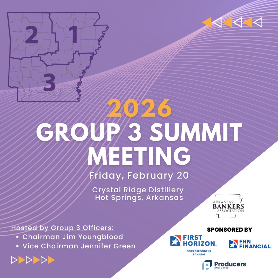 Arkansas Bankers Association tweet media