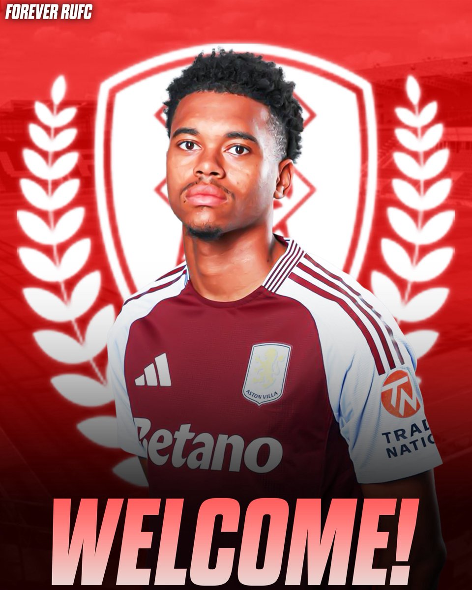 DONE DEAL ✍️ 

The Millers sign Aston Villa wing-back Lino Sousa on a loan deal until the end of the season. 

The 21-year-old spent last season at Bristol Rovers. 

#RUFC | #ForeverRUFC 

🎨 <a href="/rufc_kian/">kian</a>
