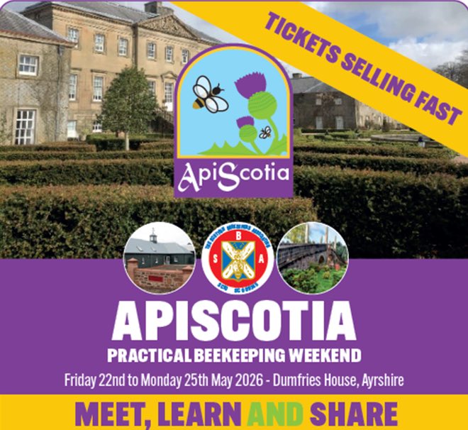 Scottish Beekeepers tweet media