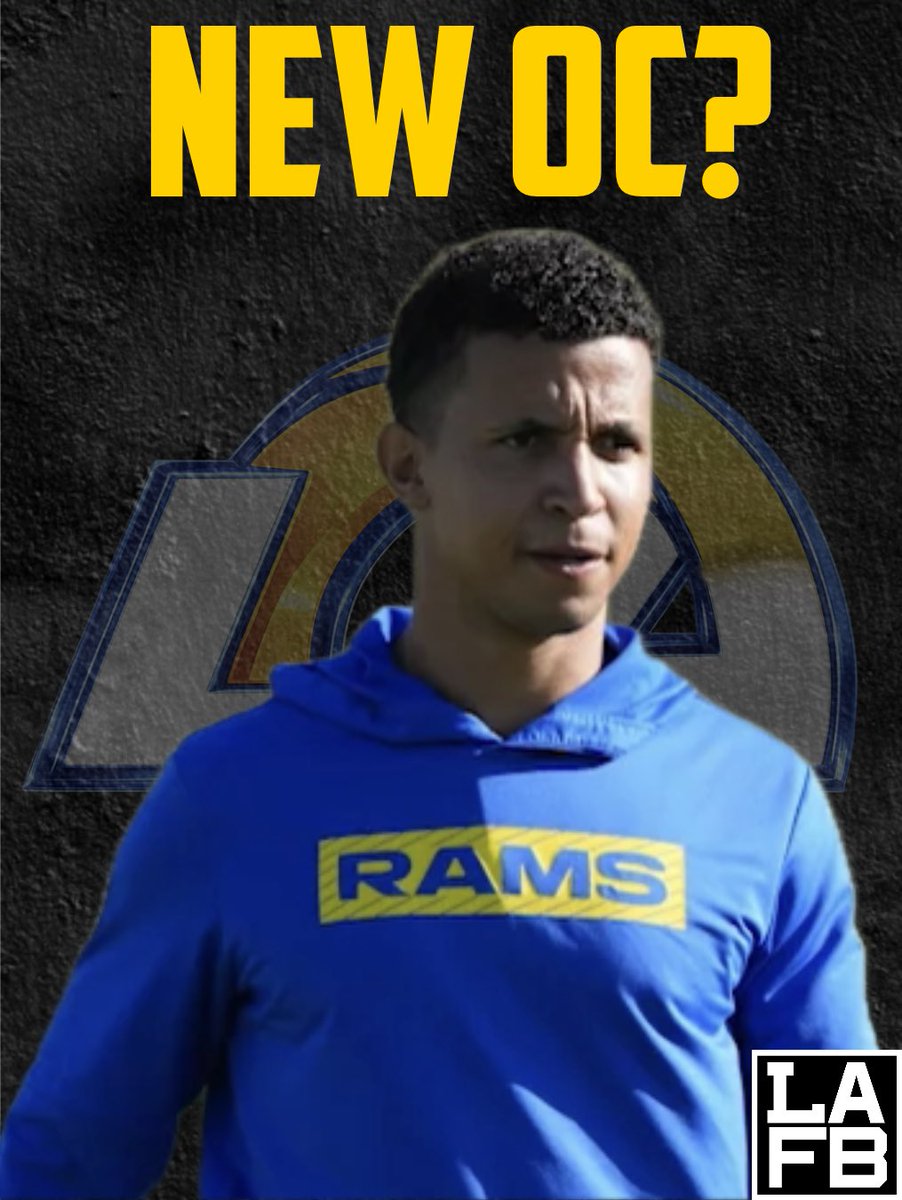 LAFBNetwork's tweet image. With Mike LaFleur headed to Arizona, should the Rams look inward for their next OC? Nate Scheelhaase knows the system, the players, and the McVay offense inside and out. Promote from within or go outside the building?

#Rams #NFL #SeanMcVay #LAFB #OffensiveCoordinator