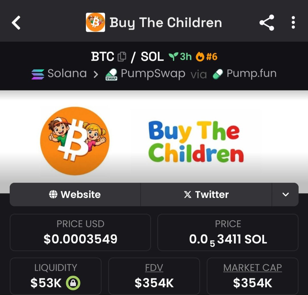 $BTC at $19K
It’s already ripping past $354K MC 🚀

I called it early. The party started without you.
Tap FOLLOW &amp; join the VIP TG 📩
Or… keep buying the top 😏

7p8hs6fZwTXvSYESCdHgWCXVsVcxTrX1cs3Q4yNGpump

#Solana #memecoin