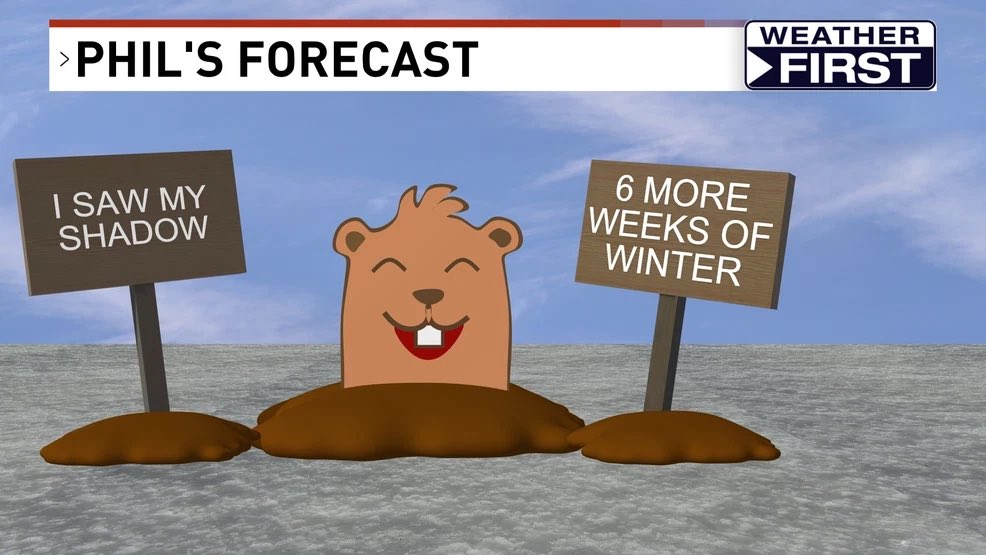 PinkSweets87's tweet photo. Happy Groundhog Day 2026!!!!
Punxsutawney Phil saw his Shadow!!!!
6 more Weeks of Winter!!!!
🤗🤗🤗🤗
#Groundhog #GroundhogDay #HappyGroundhogDay #PunxsutawneyPhil #6MoreWeeksOfWinter https://t.co/kKaNOikv6S
