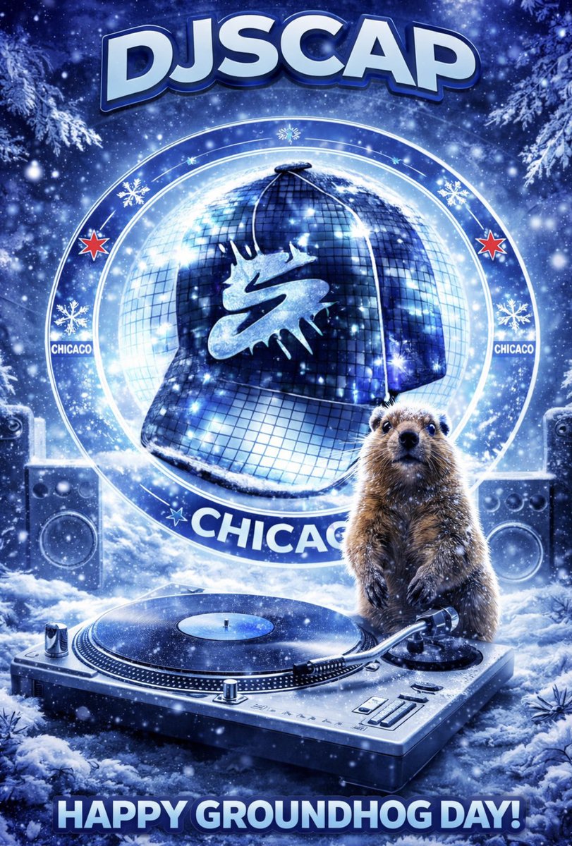 Spring is on its ways DjScap   #djscap #chicagototheworld #2026 #dj #producer #house #techno #festivalseasonaroundthecorner #groundhogday #happygroundhogday #groundhogdaymusical #groundhogdaybway #groundhogdaymovie #groundhogday2026 #groundhogdaythemusical #nationalgroundhogday