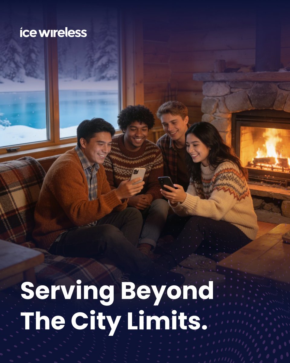 Ice Wireless exists to serve communities often overlooked by big carriers. 💙

Because where you live shouldn’t limit how you connect.

Learn more about Ice Wireless: icewireless.com

#CommunityWireless #BuiltForTheNorth #IceWireless