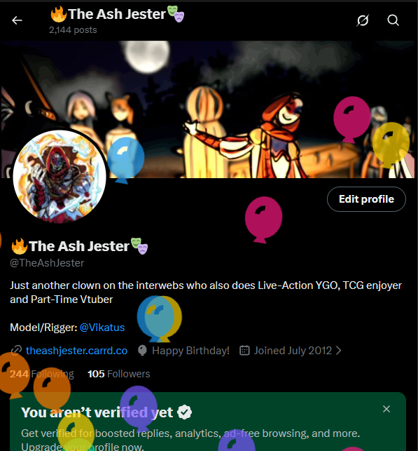 🔥The Ash Jester🎭 tweet media