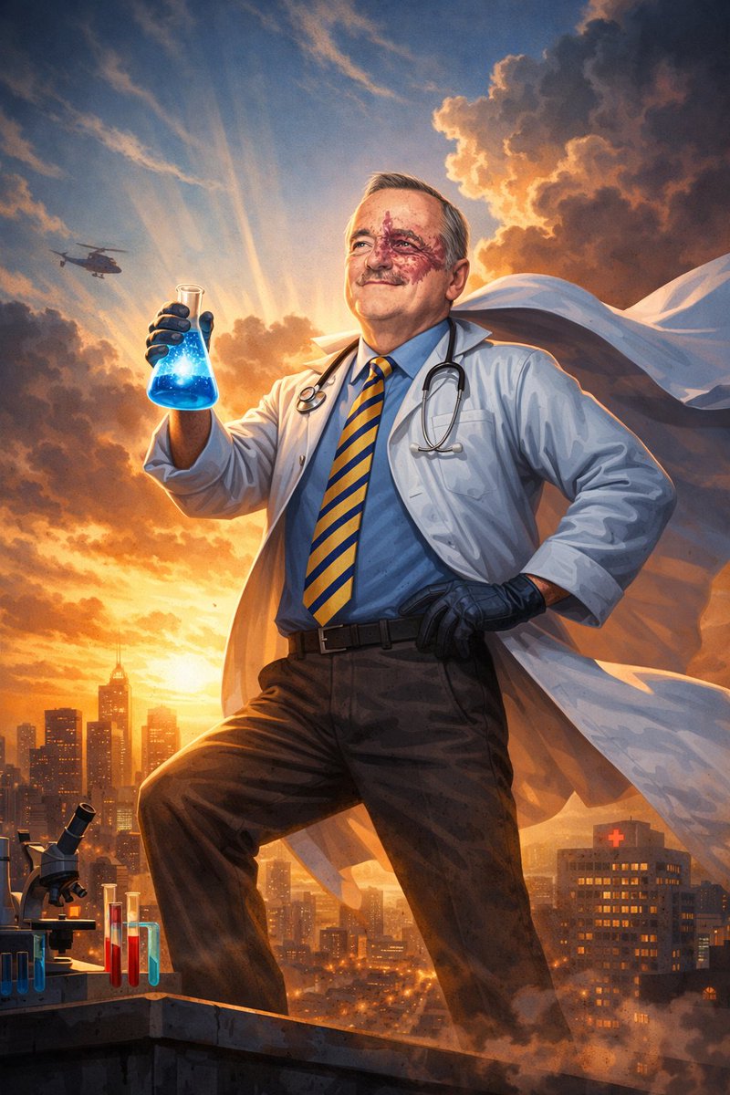 This doctor made a breakthrough in treating pancreatic cancer.

Footballers earn €50–200 million a year, and transfers cost €222 million.

For life-saving medicine, we’re told “there’s no money.”

Money exists. Values are missing.