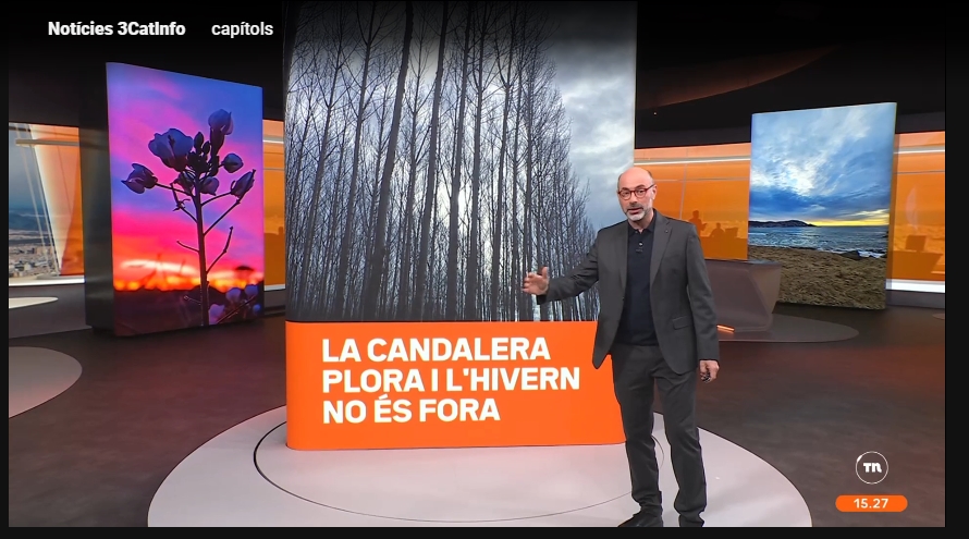 ea3rko's tweet photo. A TV3 en diuen la "candalera" en comptes de la candelera. Quins assessors lingüístics tenen?

@som3cat #324eltemps @324cat @3CatInfo #ElTempsTV3 @sigfridgras @llenguacat @optimotcat #TV3 #som3cat #3cat @nestor_meteo @Virgili7 https://t.co/h40GVFpxGo