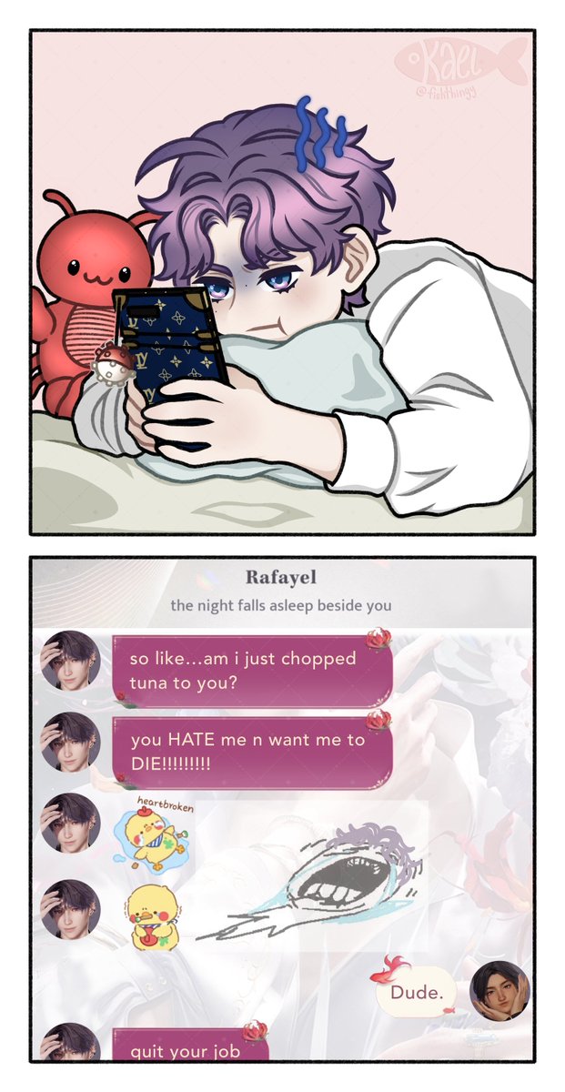 kael 🐠💤 tweet media