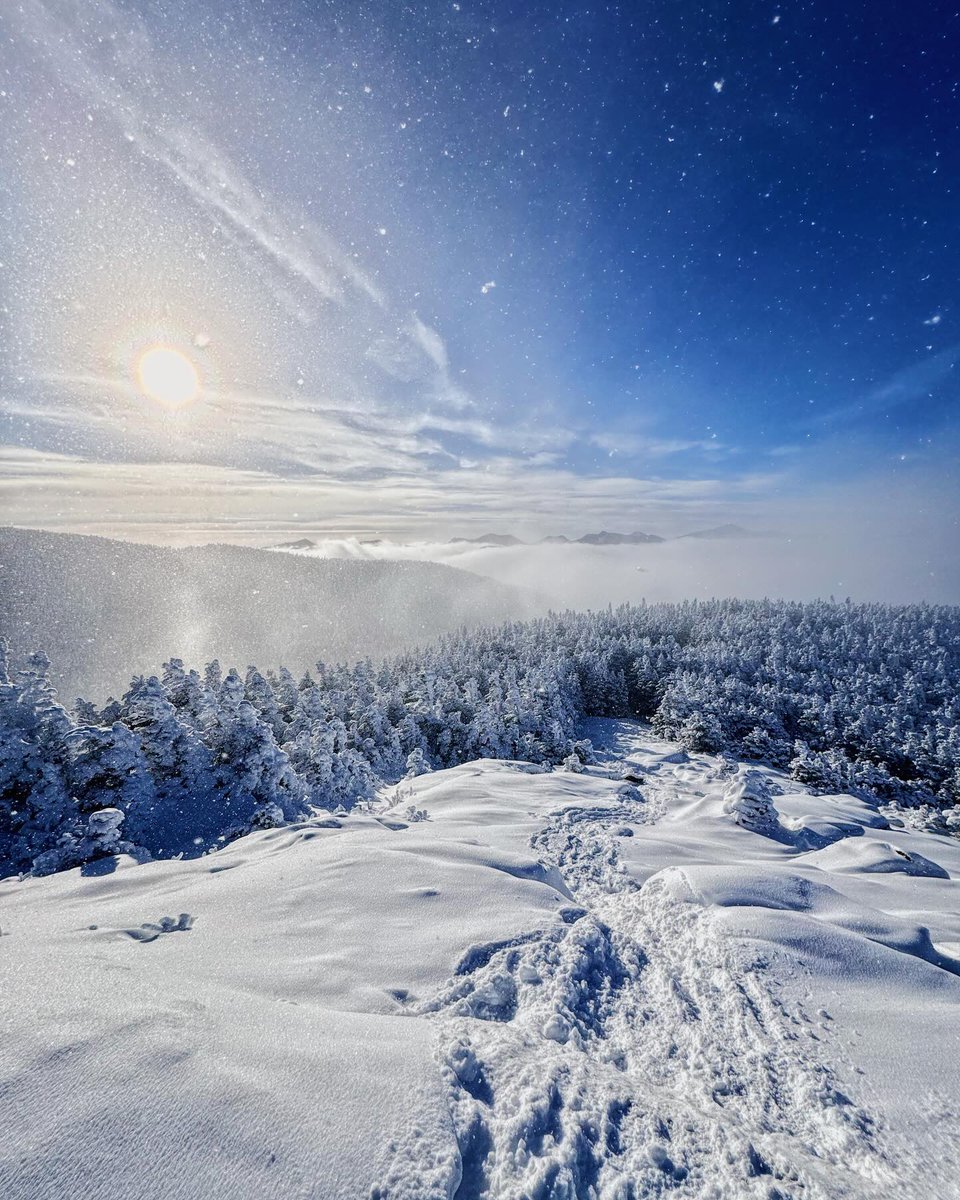 I_LOVE_NY's tweet photo. Six more weeks of winter? ❄️ Embrace the cold in New York with our guide: https://t.co/19wFiH6o2S #GroundhogDay

📸: @ajanosick / 📍  Cascade Mountain https://t.co/DwMxOMHyzb