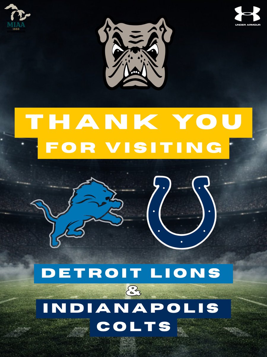 Great Programs with great people, appreciate the opportunity to host and connect with <a href="/Lions/">Detroit Lions</a> and <a href="/Colts/">Indianapolis Colts</a>