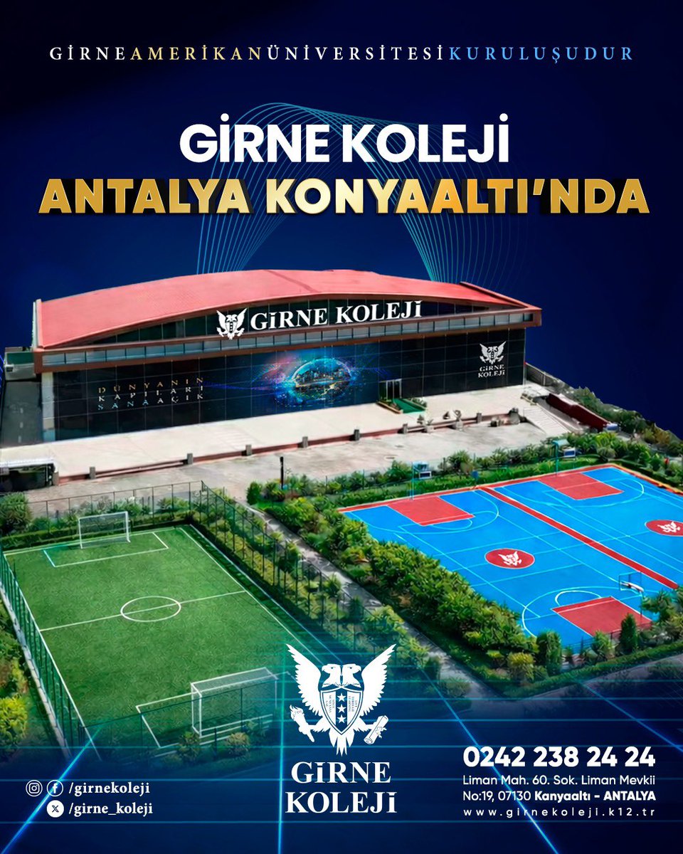 girne_koleji's tweet photo. Girne Koleji Antalya Konyaaltı Kampüsü, öğrencileriyle buluşuyor!
Çağın gerekliliklerine uyum sağlayan eğitim anlayışımız, güçlü akademik kadromuz ve modern öğrenme alanlarımızla öğrencilerimizi geleceğe güvenle hazırlıyoruz. https://t.co/bU4vYWhRR7