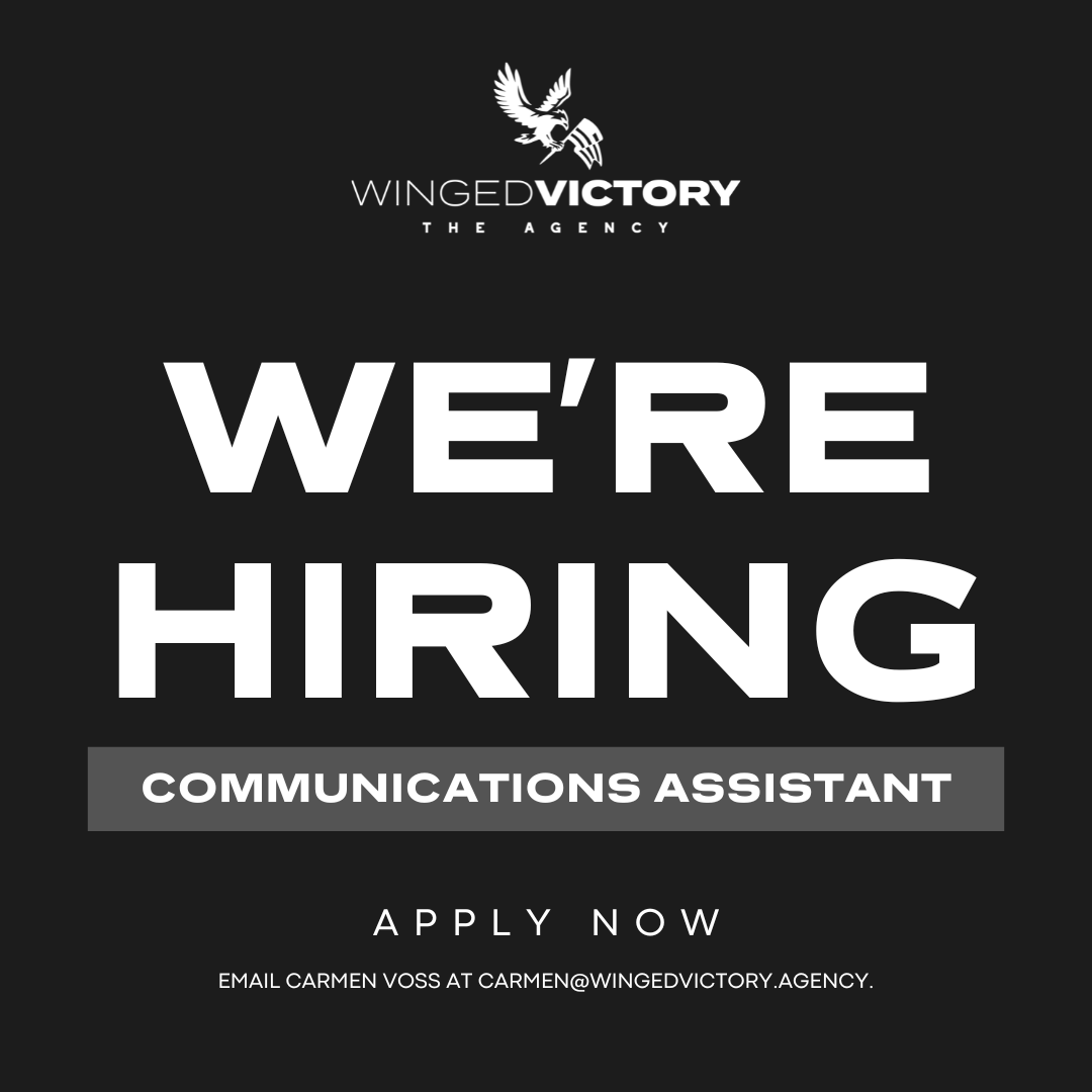 WingedVictoryUS's tweet photo. We’re hiring! Winged Victory is looking for a Communications Assistant to join our team. 

View the full job description: https://t.co/ehaDQ8BTrI https://t.co/ZsfaBE7RFa