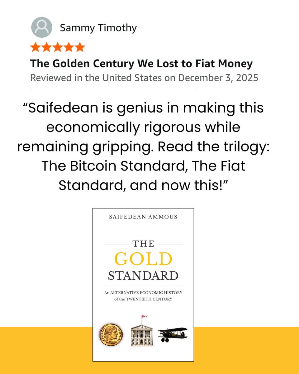 Saifedean Ammous tweet media