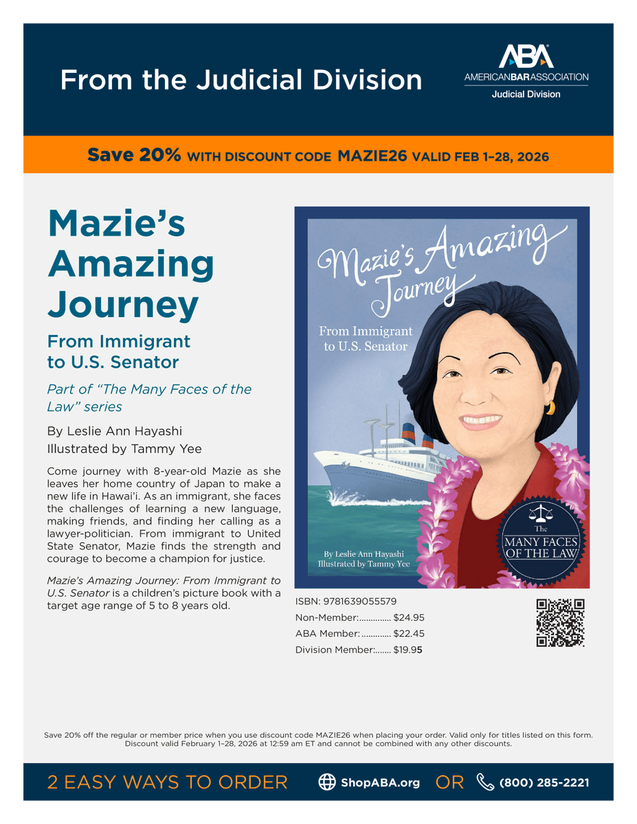 ABA Judicial Division tweet media