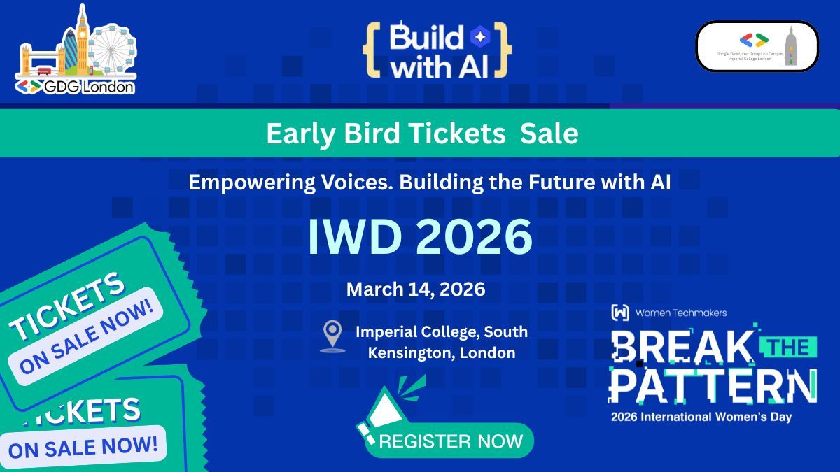 GDG London tweet media