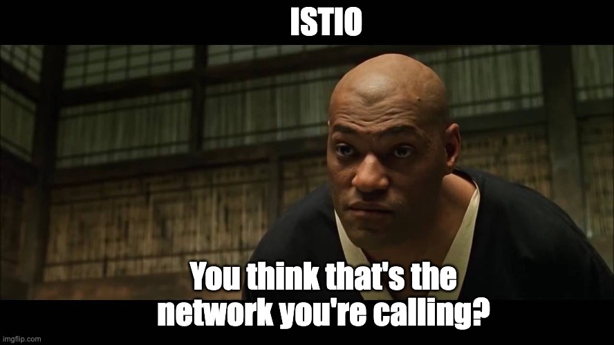 itsjjpowell's tweet photo. Posting this old istio meme bc I have no other place to put it: https://t.co/B006HP3HVQ