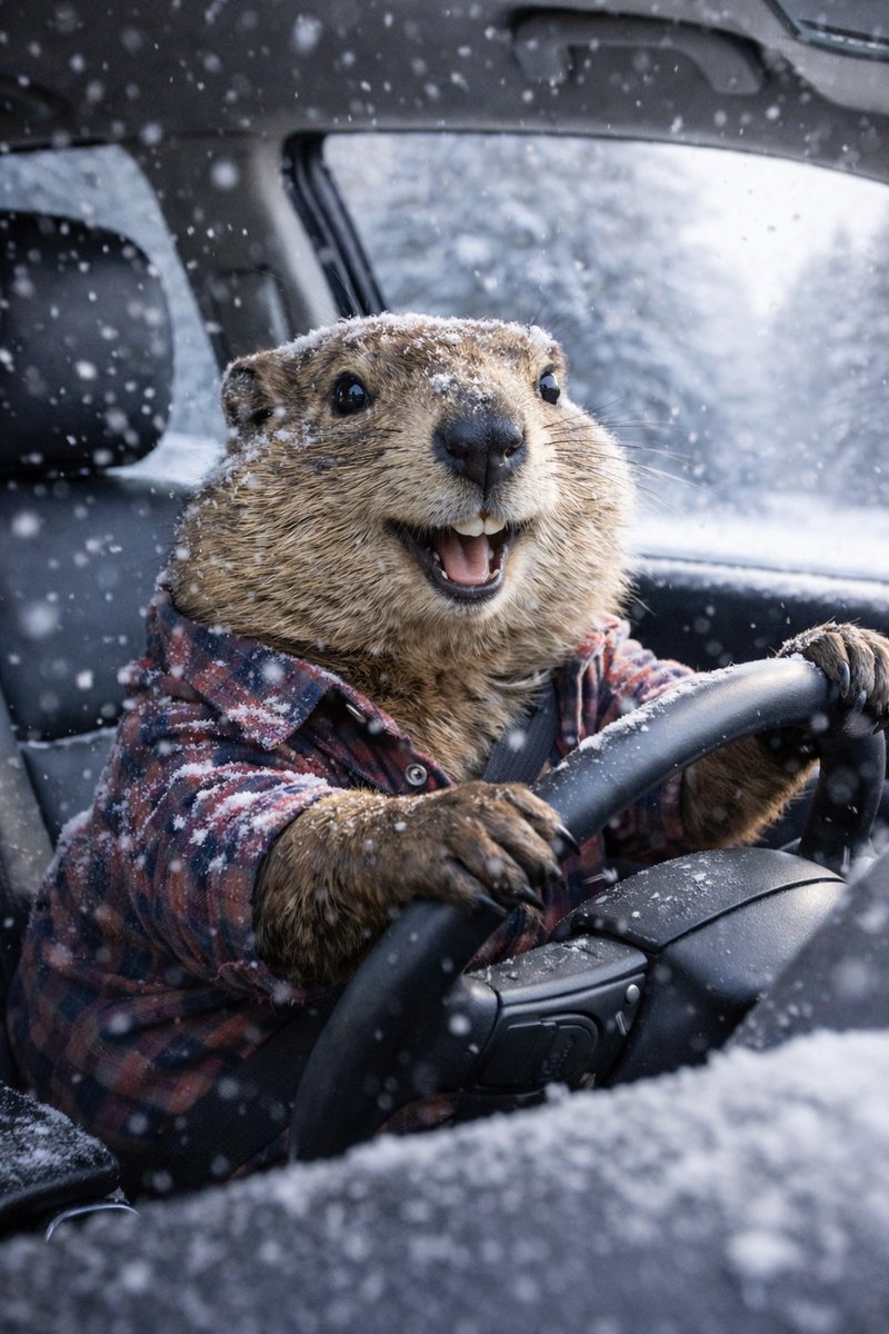 AutoTireIndy's tweet photo. Groundhog says more winter… your car says it’s time for a check-up.
Whether it’s six more weeks of cold or an early spring, AutoTire Car Care Centers has you covered with tires, brakes, and full-service auto care. 

#GroundhogDay #AutoTire #CarCare #WinterDriving https://t.co/akMvn3M8vD