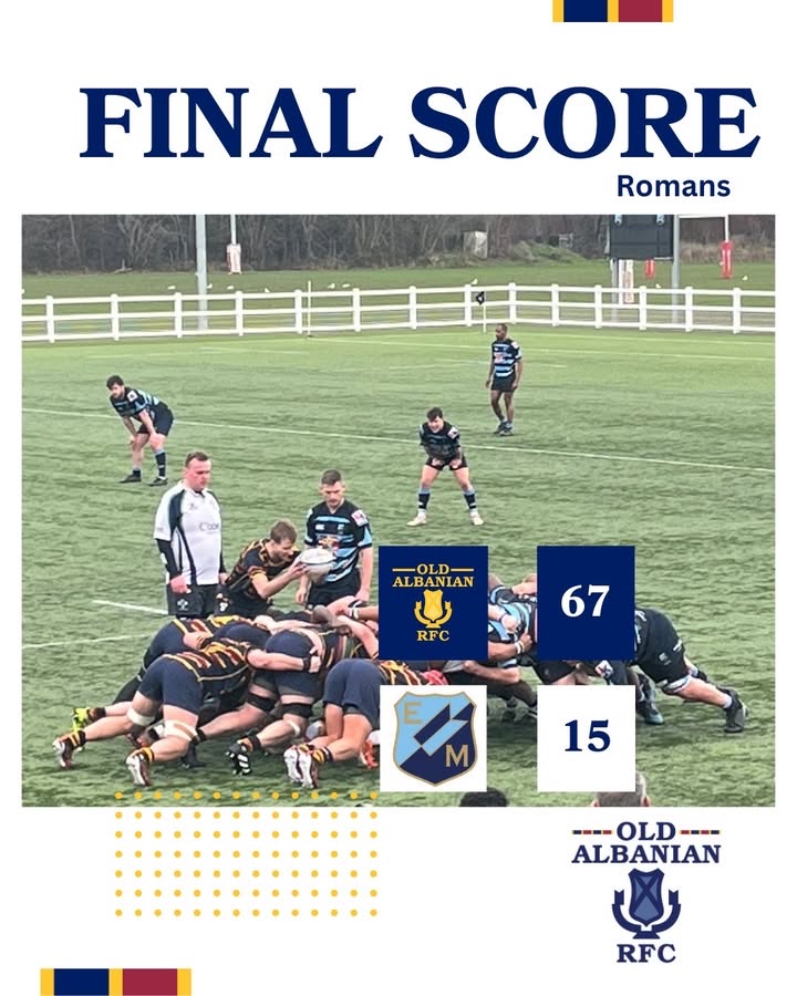 Old_AlbanianRFC's tweet photo. 🎉 Fantastic weekend as all four senior teams triumphed!
M1stXV 45 vs. Dorking 38
Saints 1sts 41 vs. Thurrock Ladies 15
Romans 67 vs. Eton Manor 15
Gladiators 47 vs. The Mount 33
“The OA’s are Happy”
#Rugby #oarfc #stalbans #nat2e #oasaints https://t.co/u144eg32HP
