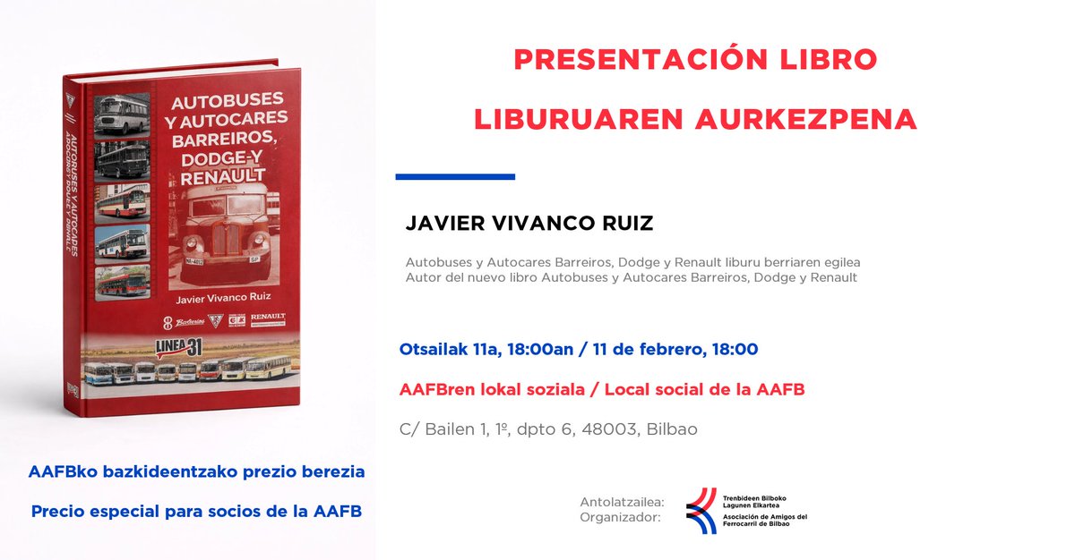 Asociación de Amigos del Ferrocarril de Bilbao tweet media