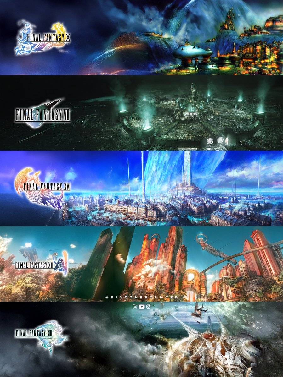 RinoTheBouncer's tweet image. What are your top 5 Final Fantasy games?🚀