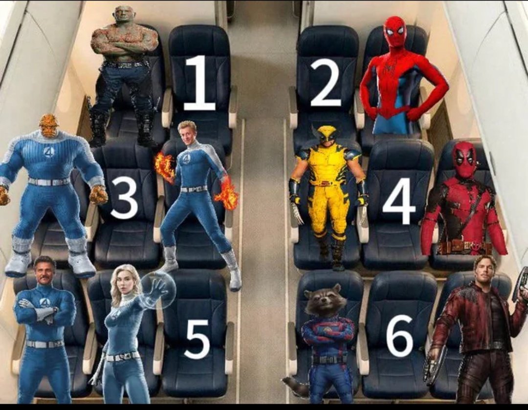 You’re stuck on a 10 hour flight choose your seat ...