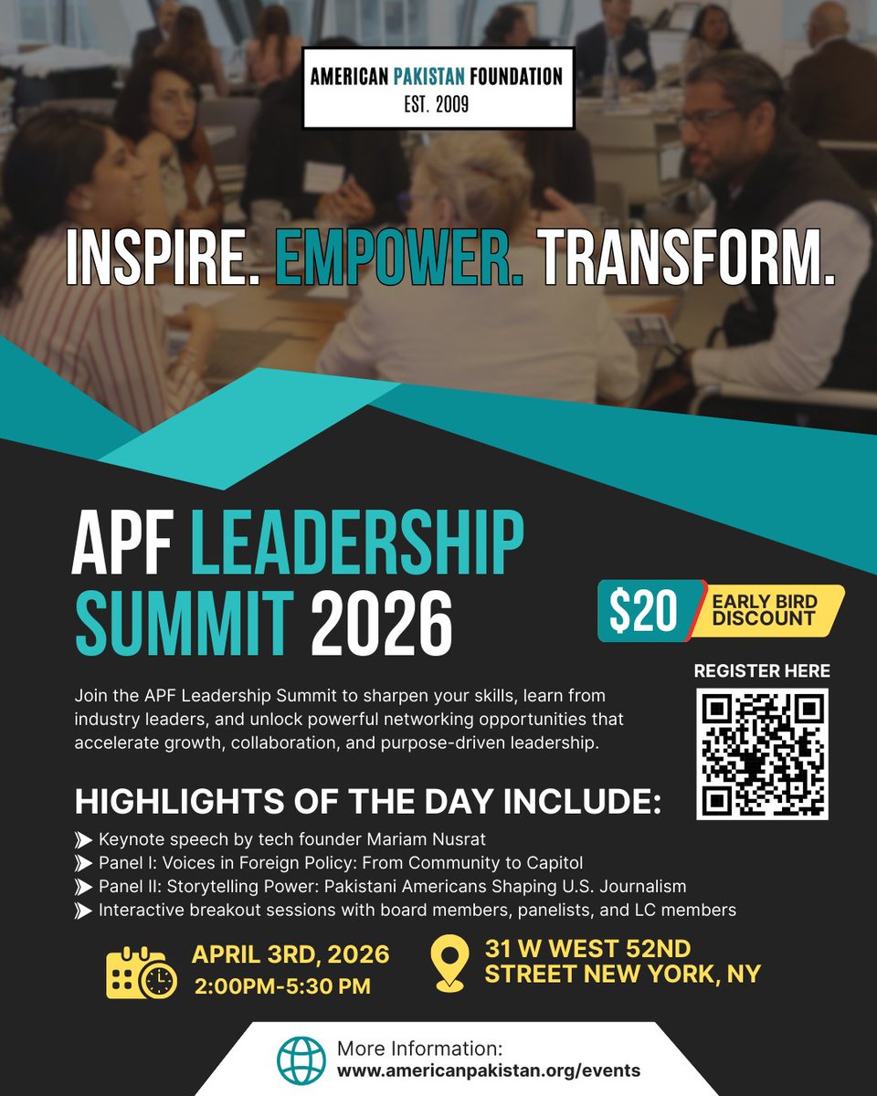 American Pakistan Foundation tweet media