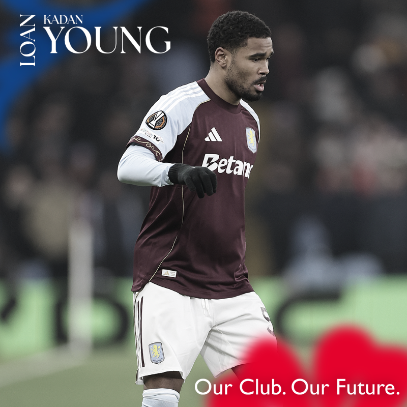 ReadingFC's tweet photo. KADAN IS A ROYAL 💙

We are delighted to announce the signing of Kadan Young on a loan deal from Aston Villa until the end of the season 👇