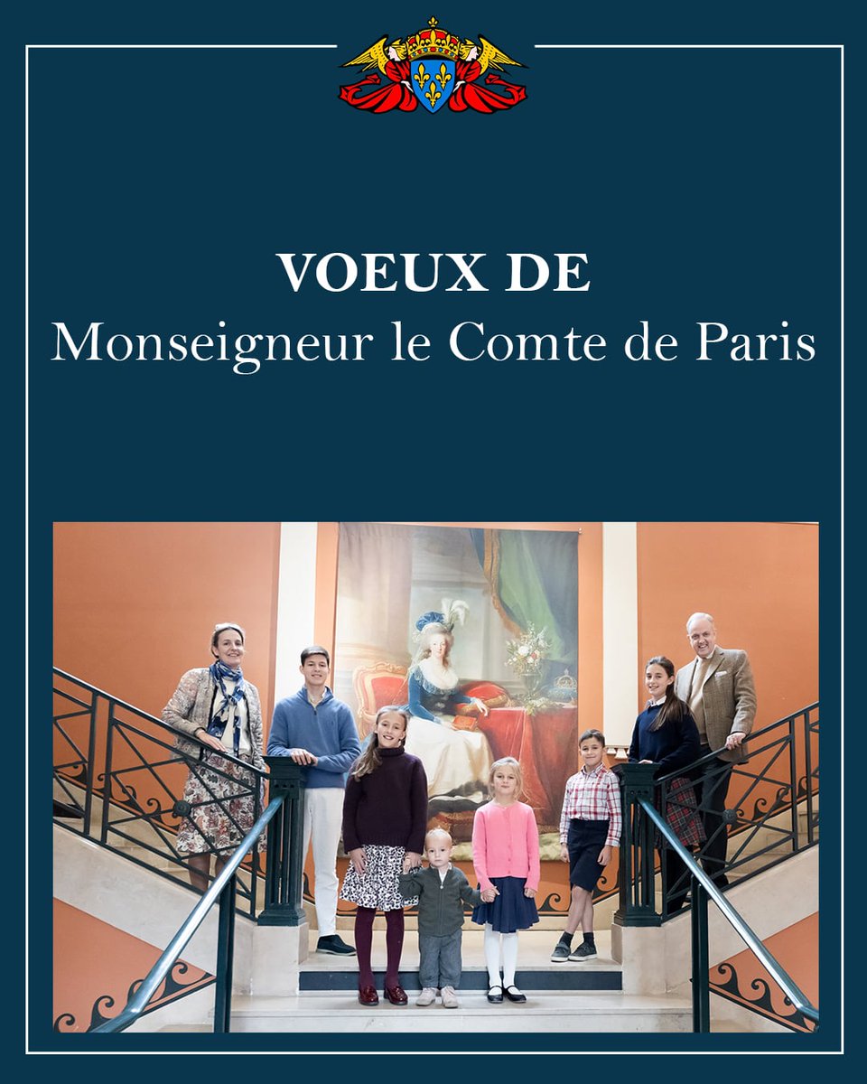 Prince Jean d'Orléans - Comte de Paris tweet media