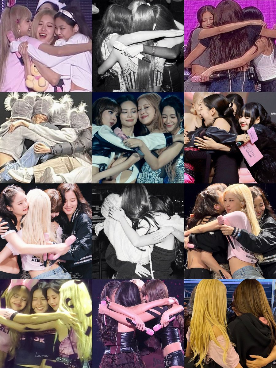 lisademanoban's tweet image. blackpink’s group hugs&amp;gt;&amp;gt;&amp;gt;&amp;gt;&amp;gt;