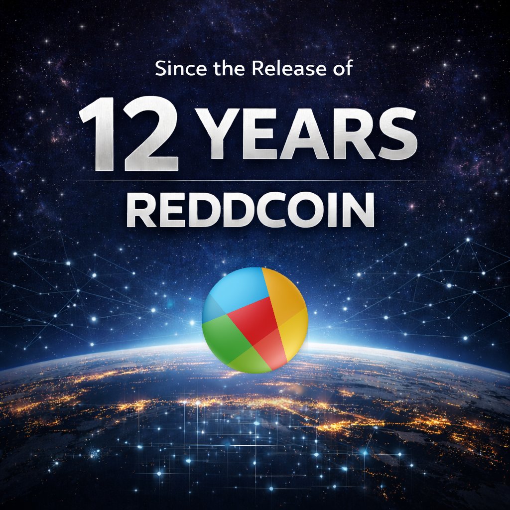 Today marks 12 years since the release of ReddCoin.

The network is still live.
The chain continues to operate.

Longevity is earned over time.