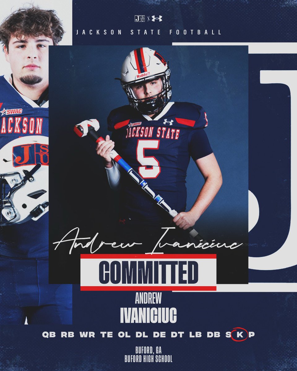 First I want to thank my lord and savior Jesus Christ for giving me the opportunity to play at the next level. I also want to thank my family, coaches and friends for being with me every step of the way. GOD IS GOOD
⁦<a href="/gojsutigersfb/">Jackson State Football</a>⁩ 
#clearcalmandconnected