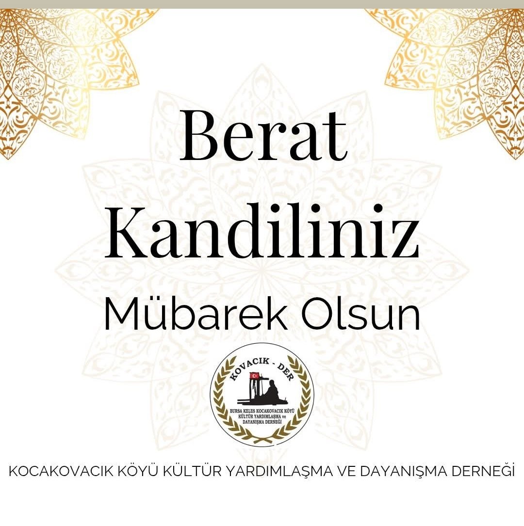 KocakovacikD's tweet photo. #BeratKandilimizMübarekOlsun 
https://t.co/hvQPnvKXRw https://t.co/6Lc1ABNCWT