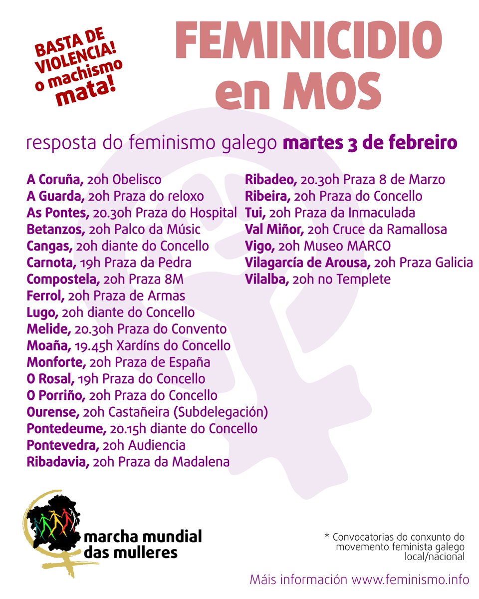 Marcha Mundial Mulleres Galiza tweet media