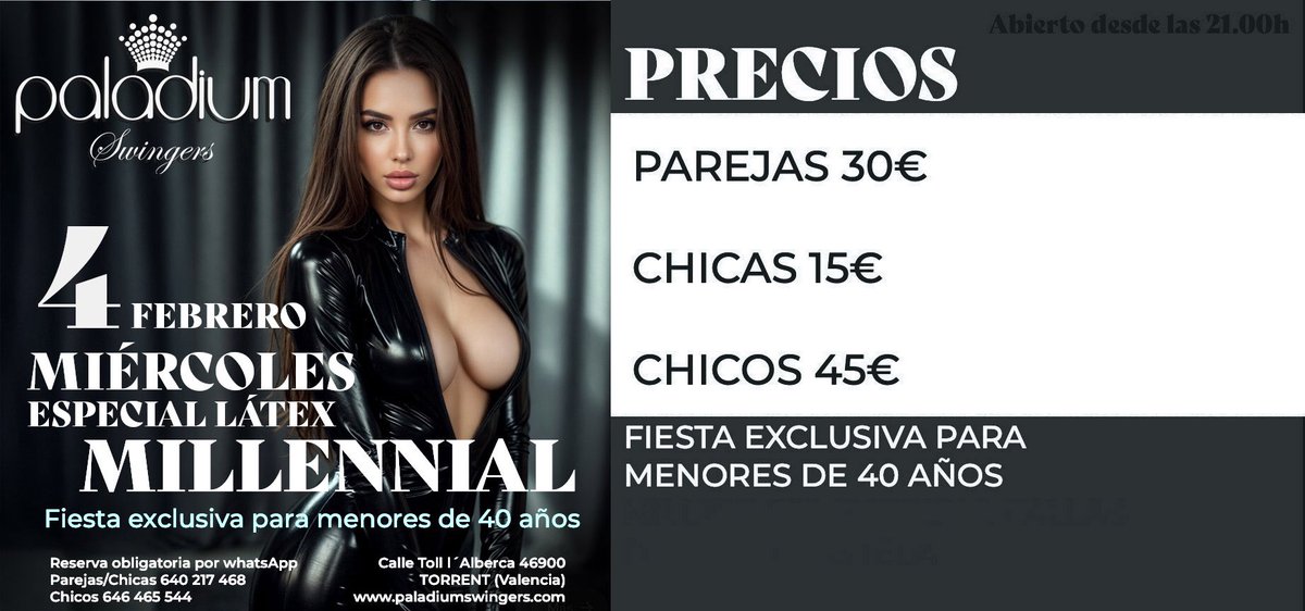 Paladium Swingers Valencia tweet media