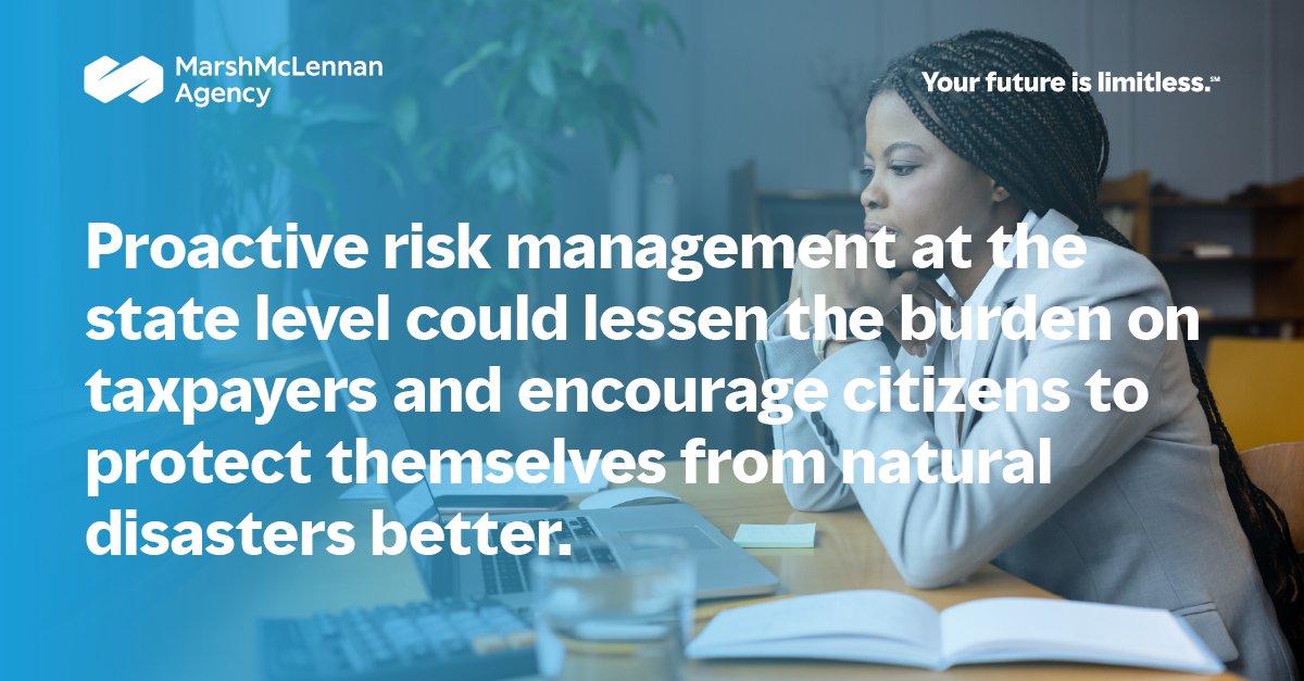 Marsh_MMA's tweet image. States are stepping up with resiliency laws to fight climate disasters. See which states lead and what it means for your insurance. bit.ly/4qfu0aV #ClimateAdaptation #Resiliency #InsuranceInnovation