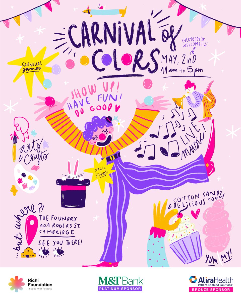 At the <a href="/RichiFoundation/">RichiFoundation</a>, we don’t just envision a brighter future, we build it. This year, we’re bringing that vision to life in every color of the rainbow! 🌈 We are beyond thrilled to announce the Richi Foundation's first-ever Carnival of Colors!

On May 2nd, we’re transforming