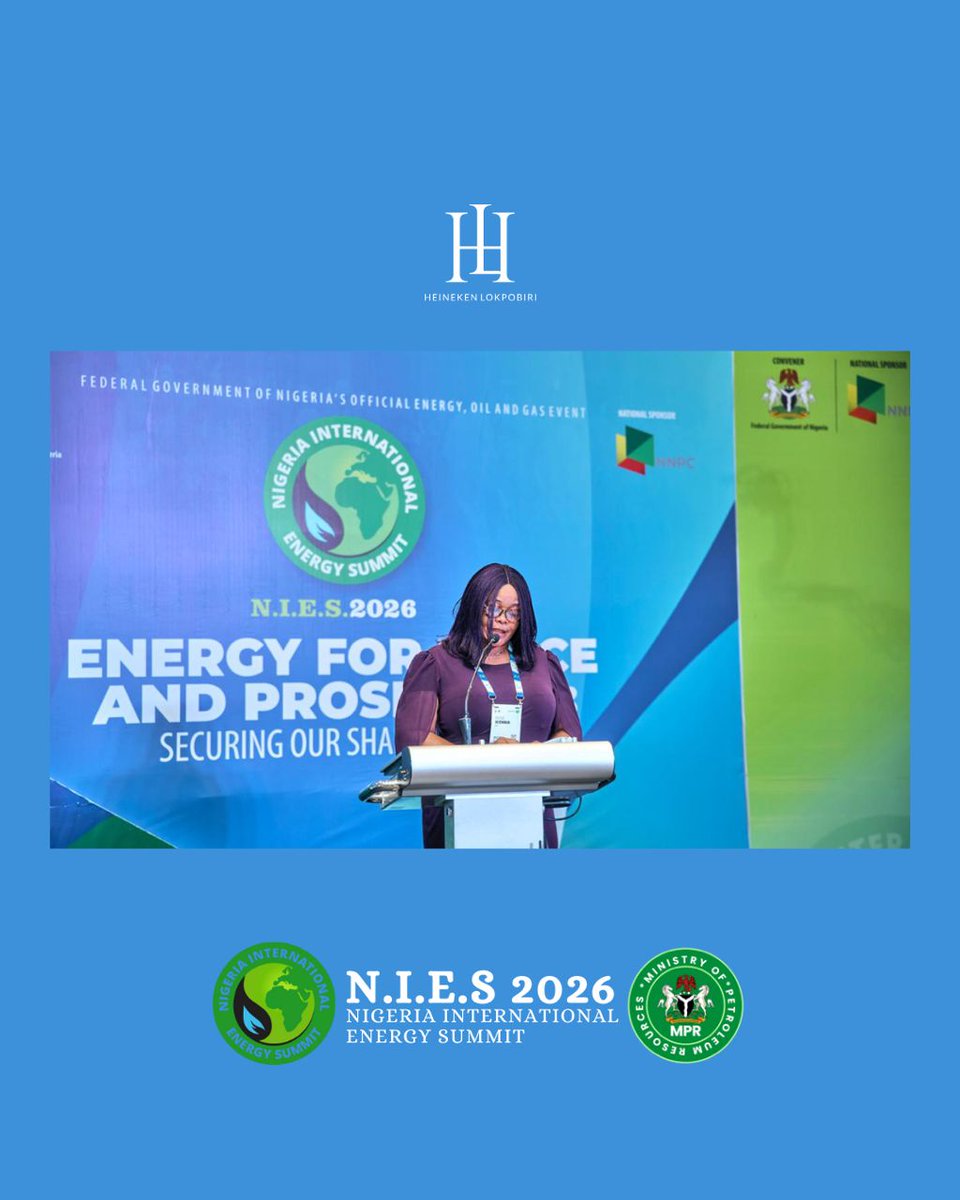 senlokpobiri's tweet photo. PHOTO NEWS: 

Sen. Lokpobiri declares Local Content as a control for industrial future, as he delivered Ministerial opening remarks at the #NIES2026 pre-conference opening session. https://t.co/RVSMLltFAZ