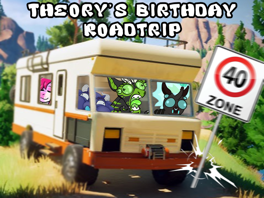 I'm entering my Old Man Era! It's Theory's Birthday Roadtrip! twitch.tv/theorypop