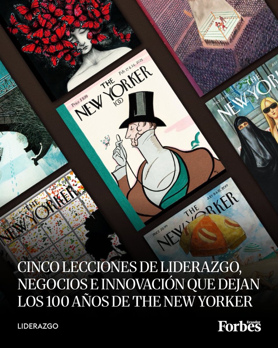 forbesecuador's tweet photo. #Liderazgo | The New Yorker celebra 100 años como ícono del periodismo y este documental muestra cómo una revista fiel a su esencia, pero abierta a modernizarse, mantiene estándares altísimos de calidad, innovación y liderazgo en un contexto desafiante para los medios.

Conoce todas sus lecciones aquí: https://t.co/Xq07iP4pRq

#ForbesEcuador #TheNewYorker100Años #LiderazgoEditorial #PeriodismoDeCalidad #InnovaciónEnMedios